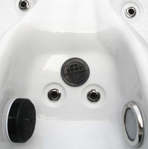 Jacuzzi zewnętrzne Sunset z pokrywą i schodkami