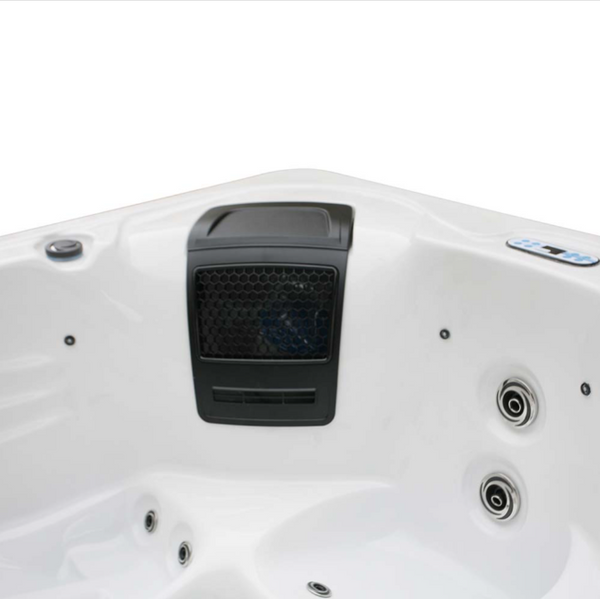 Jacuzzi zewnętrzne Sunset z pokrywą i schodkami