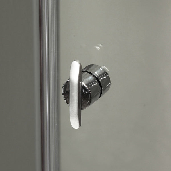 Drzwi  LAVEA otwierane prysznicowe - szkło bezbarwne 135 x 195 cm