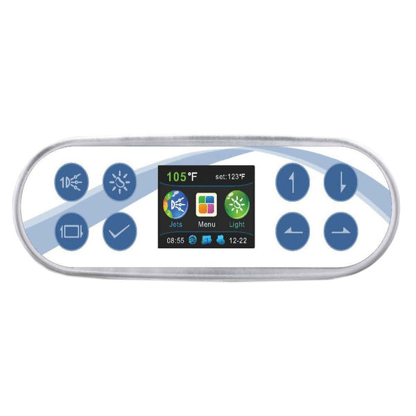 Jacuzzi zewnętrzne White Marble z pokrywą i schodkami