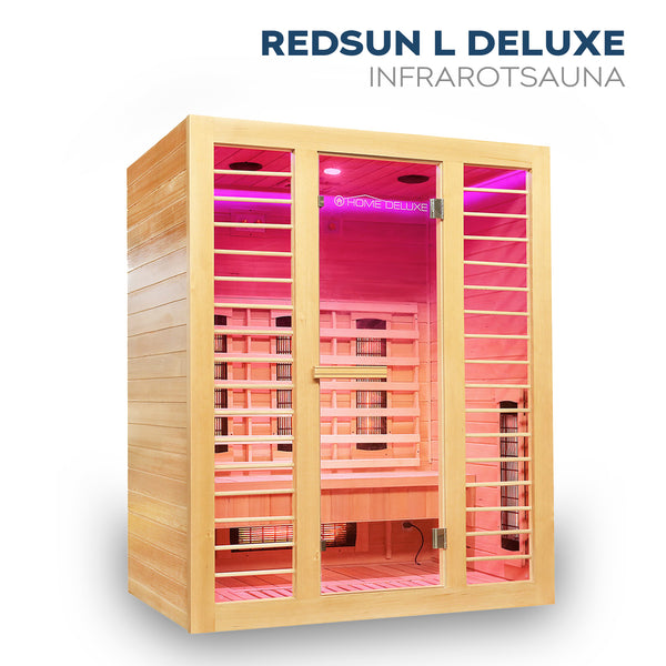 Sauna na podczerwień REDSUN DELUXE - L