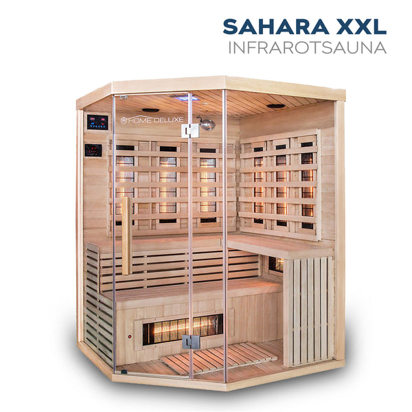 Sauna na podczerwień SAHARA - XXL z promiennikiem pełnego spektrum
