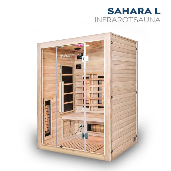 Sauna na podczerwień SAHARA - XXL z promiennikiem pełnego spektrum