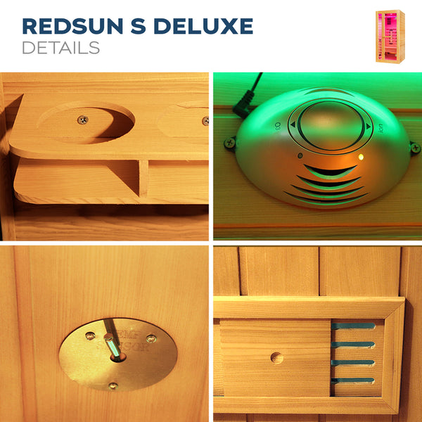 Sauna na podczerwień REDSUN DELUXE - S