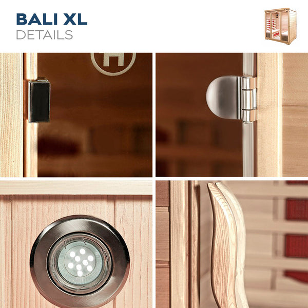 Sauna na podczerwień BALI - XL