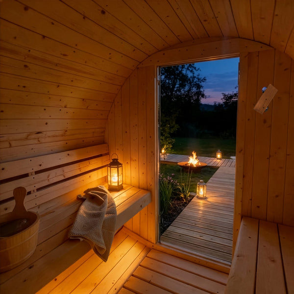 Sauna zewnętrzna Lahti deluxe L