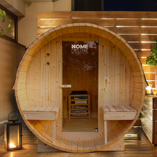 Sauna zewnętrzna Lahti deluxe L