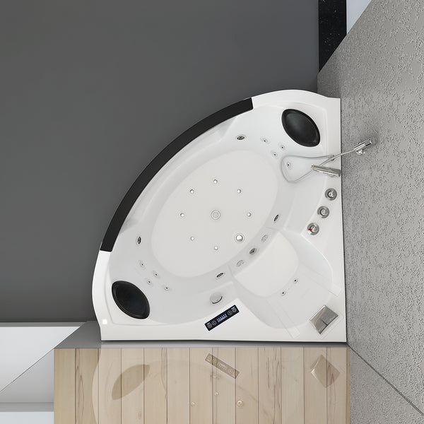 Wanna z hydromasażem LAGUNA - L Mini 135x135