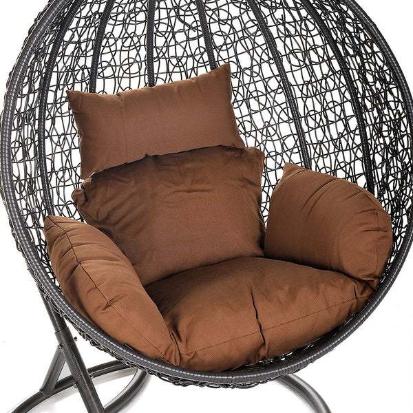 Wiklinowe krzesło wiszące CIELO - tylko poduszki