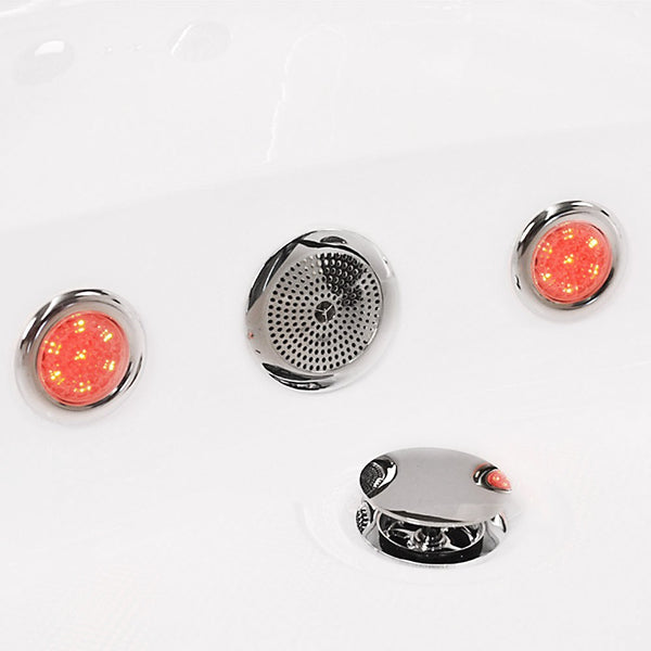 Wanna z hydromasażem LAGUNA - L Mini 135x135