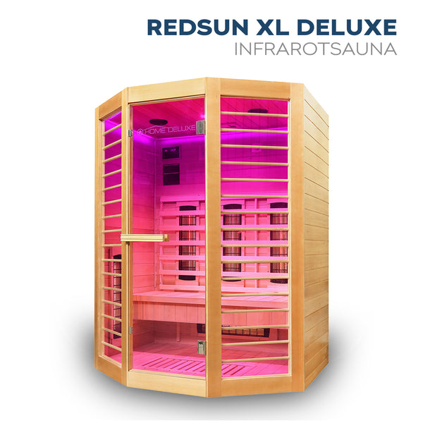 Sauna na podczerwień REDSUN DELUXE - XL