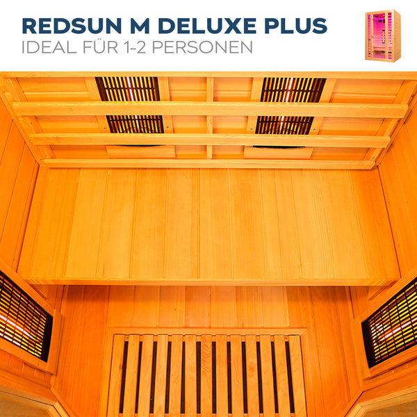 Sauna na podczerwień REDSUN DELUXE PLUS - M