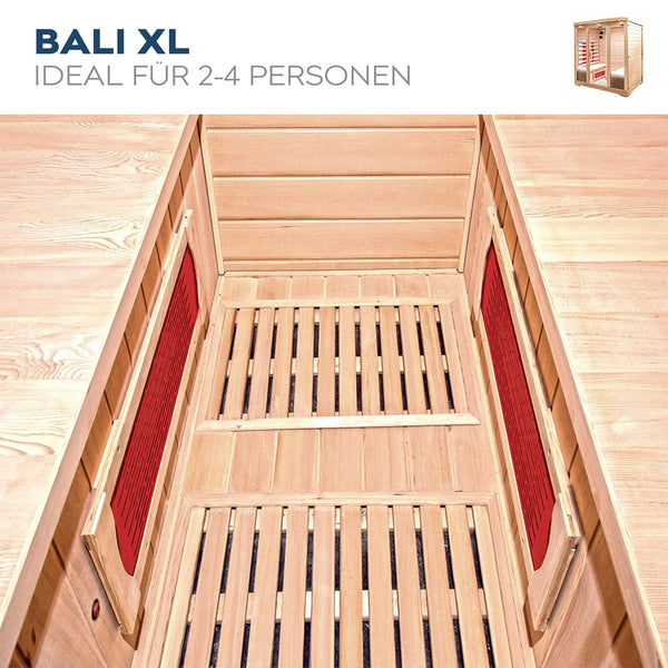 Sauna na podczerwień BALI - XL