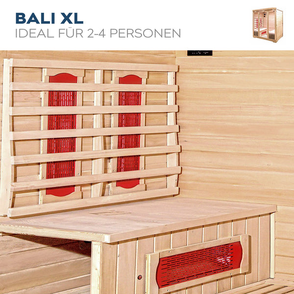 Sauna na podczerwień BALI - XL