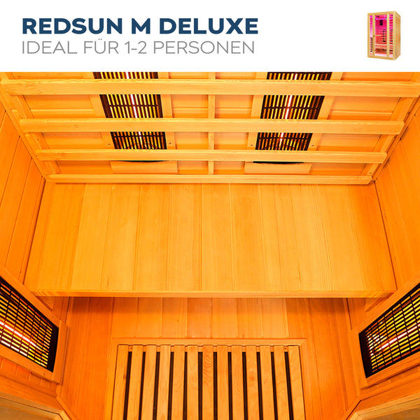 Sauna na podczerwień REDSUN DELUXE - M
