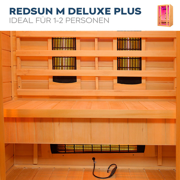 Sauna na podczerwień REDSUN DELUXE PLUS - M