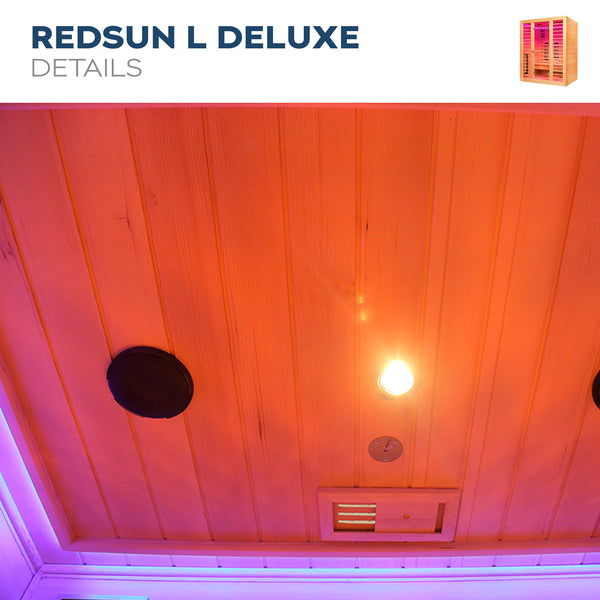 Sauna na podczerwień REDSUN DELUXE - L