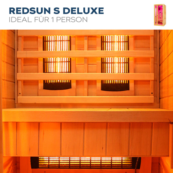 Sauna na podczerwień REDSUN DELUXE - S