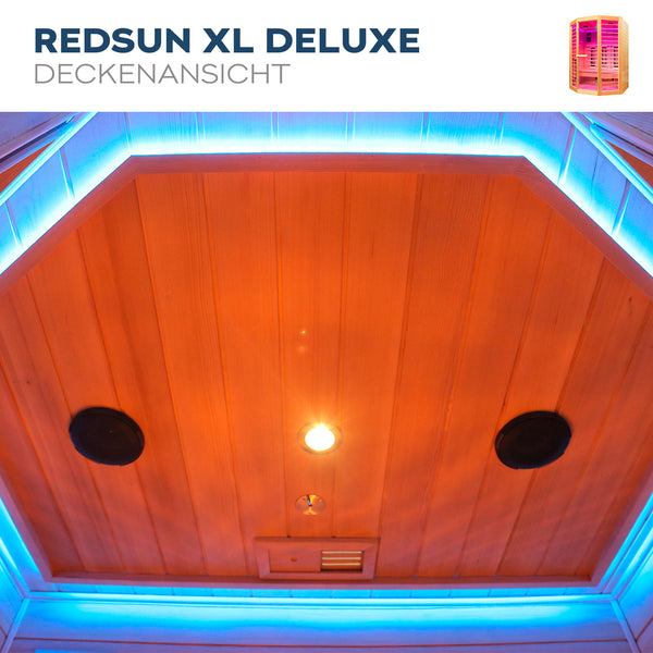 Sauna na podczerwień REDSUN DELUXE - XL