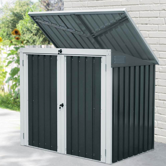 Zabudowa koszy na śmieci Basura M 2x240L